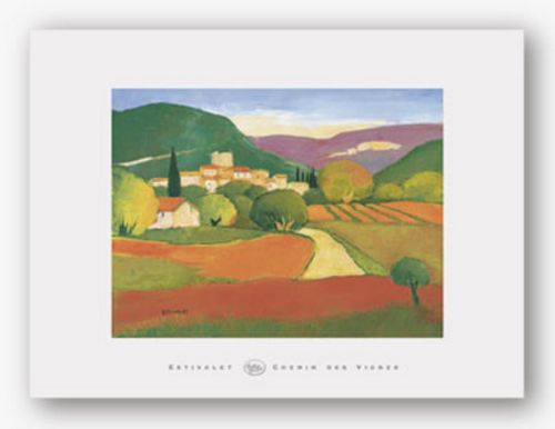 Chemin Des Vignes by Elisabeth Estivalet