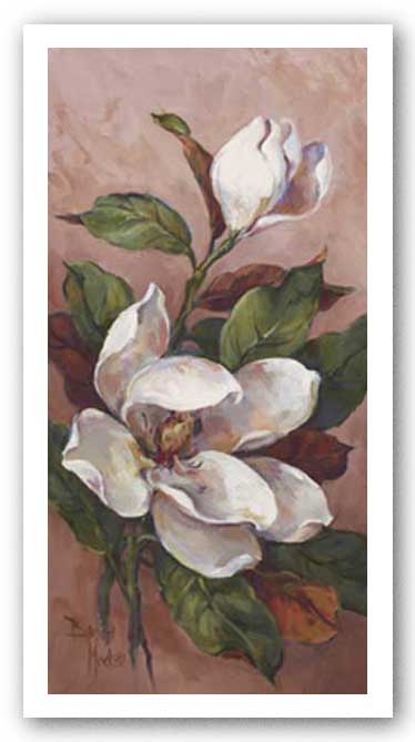 Magnolia Accents II by Barbara Mock