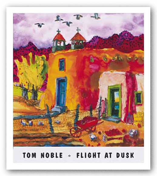 Flight at Dusk by Tom Noble