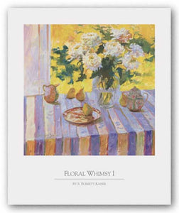 Floral Whimsy I by S. Burkett Kaiser