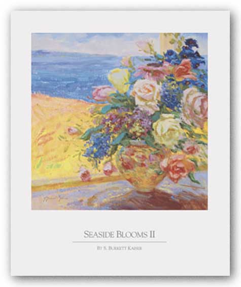 Seaside Blooms II by S. Burkett Kaiser