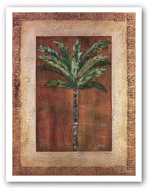 Palm With Border II by Heather Duncan