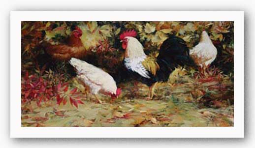 November Chickens by Robert A. Johnson