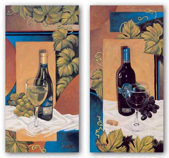Wine Set by Diana Martin