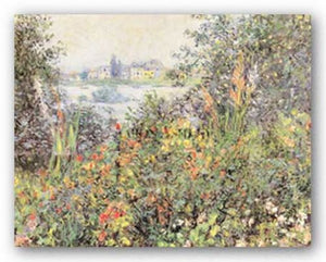 Fleurs a Velheuil by Claude Monet