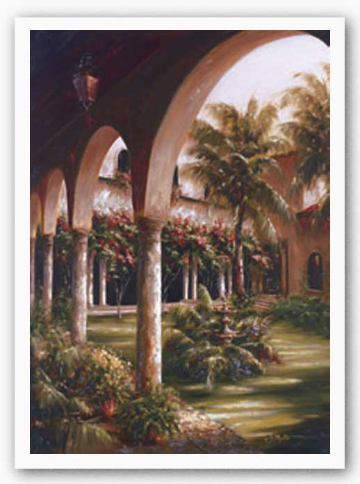 Palm Entrance I by J. Martin