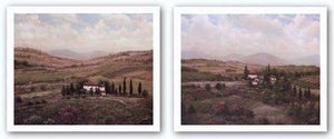 San Gimignano and Cappanoli Set by Joe Sambataro