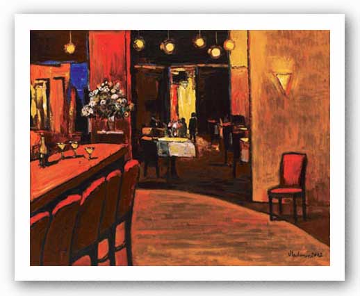 Bar Interior by Vladimir Petinow