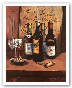 Wine and Corkscrew by Vladimir Petinow