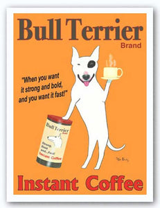 Bull Terrier Brand by Ken Bailey