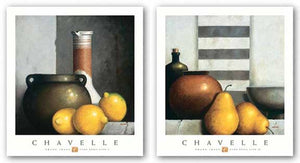 Lyon Still Life Set by Rene Chavelle