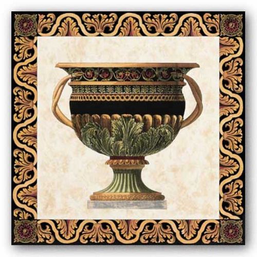 Roman Urn I by Old World Prints