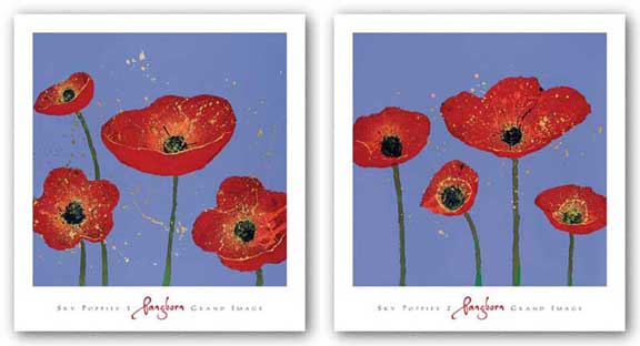 Sky Poppies Set by Dominic Pangborn