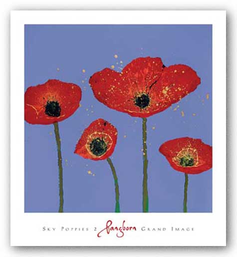Sky Poppies 2 by Dominic Pangborn