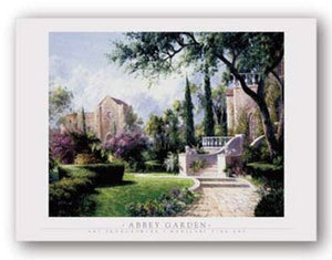 Abbey Garden by Art Fronckowiak