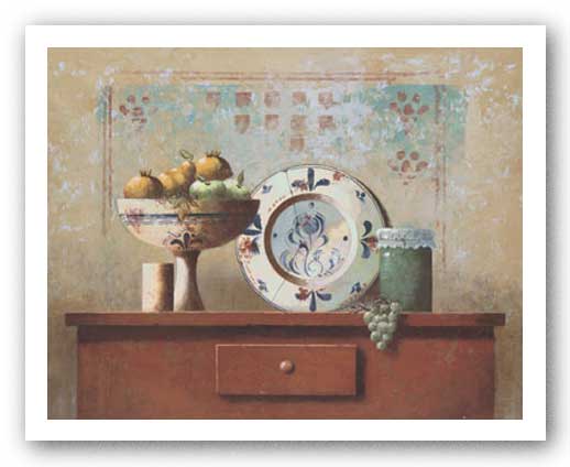 Still Life with Fruit I by Coral