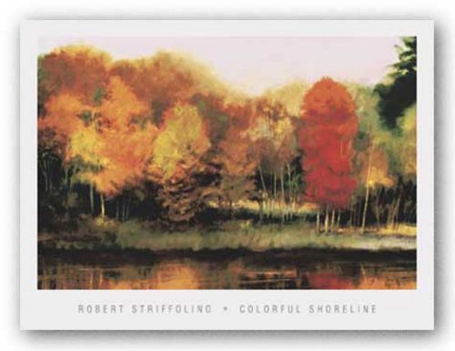 Colorful Shoreline by Robert Striffolino