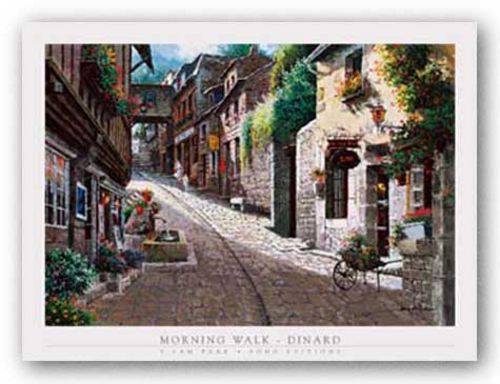 Morning Walk - Dinard by S. Sam Park