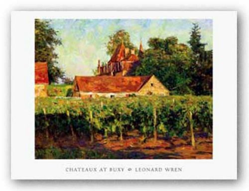 Chateaux at Buxy by Leonard Wren