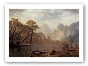 In The Yosemite Valley by Albert Bierstadt