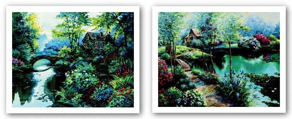 Garden Reflection and Garden Inspiration Set by Richard King