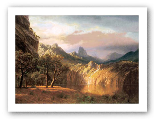 In The Valley by Albert Bierstadt