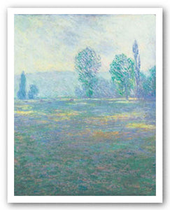 A Meadow In Giverny by Claude Monet