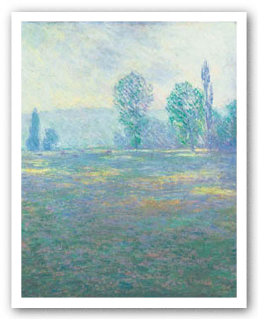 A Meadow In Giverny by Claude Monet