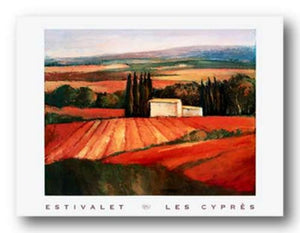 Les Cypres by Elisabeth Estivalet