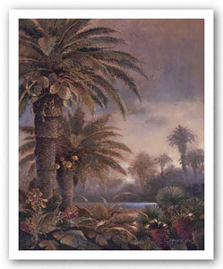 Misty Palms I by James Lee