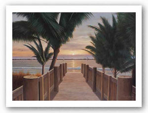 Palm Promenade by Diane Romanello