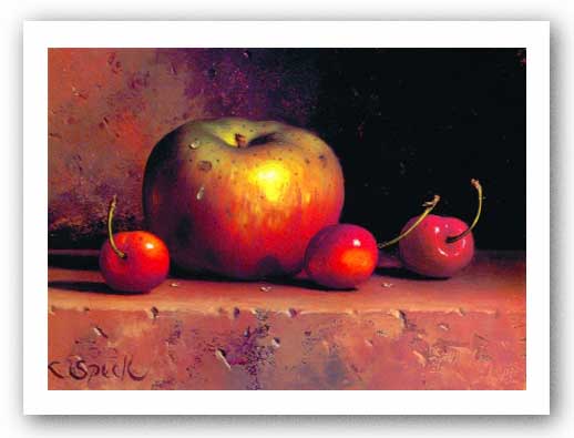 Apples and Cherries by Loran Speck