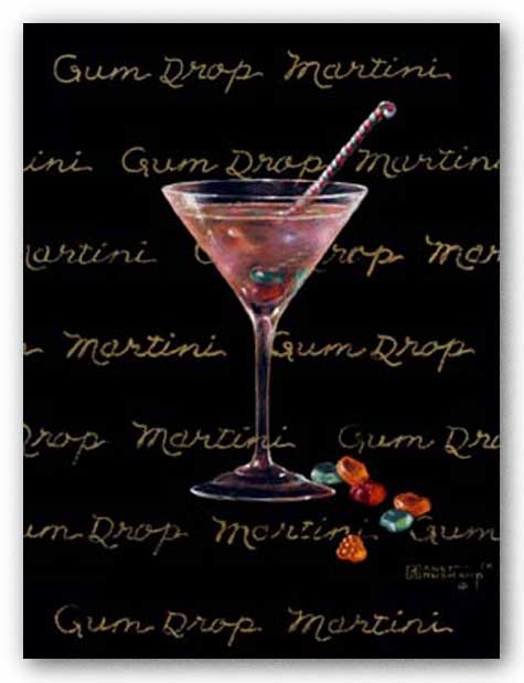 Gum Drop Martini by Janet Kruskamp