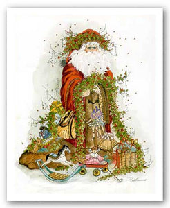 Victorian Father Christmas by Peggy Abrams