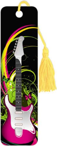 Guitar Swirls by Tasseled Bookmark