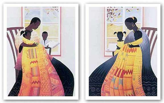 Story Time Man and Woman Set by Bryan Greene