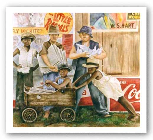 Bottles and Newspapers by Kenneth Gatewood