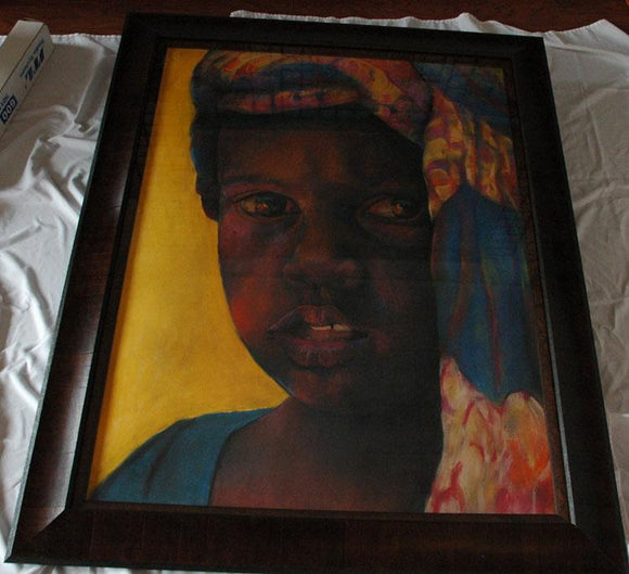 Please (Original Pastel) by Curtis James