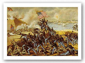Storming Ft. Wagner by Louis Kurz and Alexander Allison