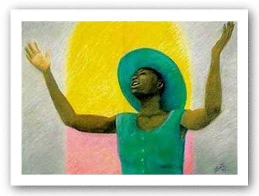 Lamentations 3:41 by Evita