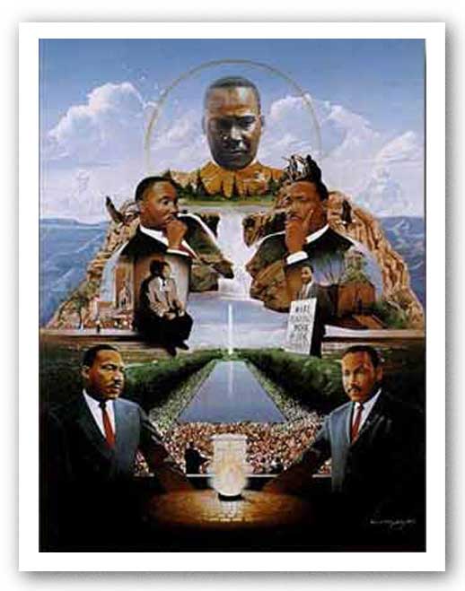 Martin Luther King by Edward Clay Wright