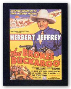 Bronze Buckaroos by Reproduction Vintage Poster