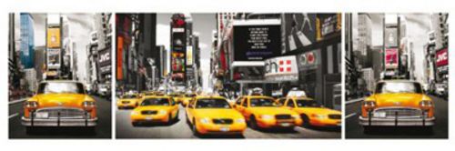 New York Taxis - Tryptich