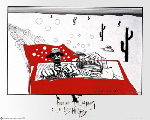 Fear and Loathing in Las Vegas Savage Journey by Ralph Steadman