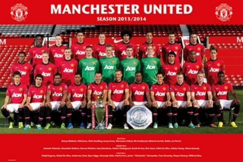 Manchester United Football Club Team Photo 2013-2014