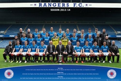 Rangers Football Club Team Photo 2013-2014