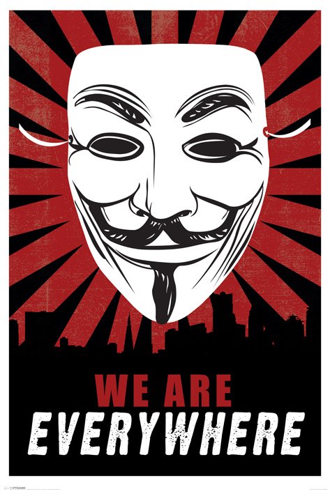 We Are Everywhere (Guy Fawkes Mask)