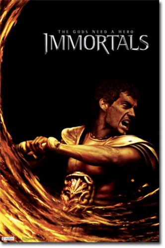 Immortals Movie Poster - Theseus (Henry Cavill)