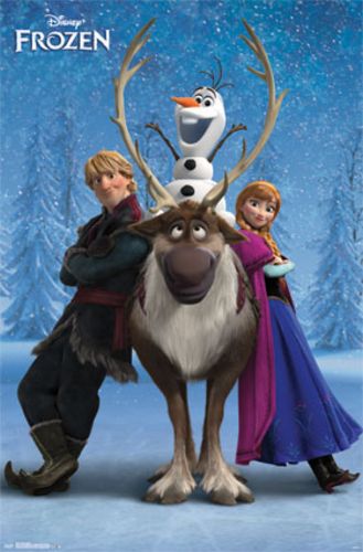 Frozen Movie Poster - Team