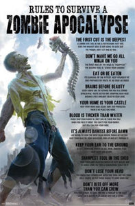 Rules to Survive a Zombie Apocalypse